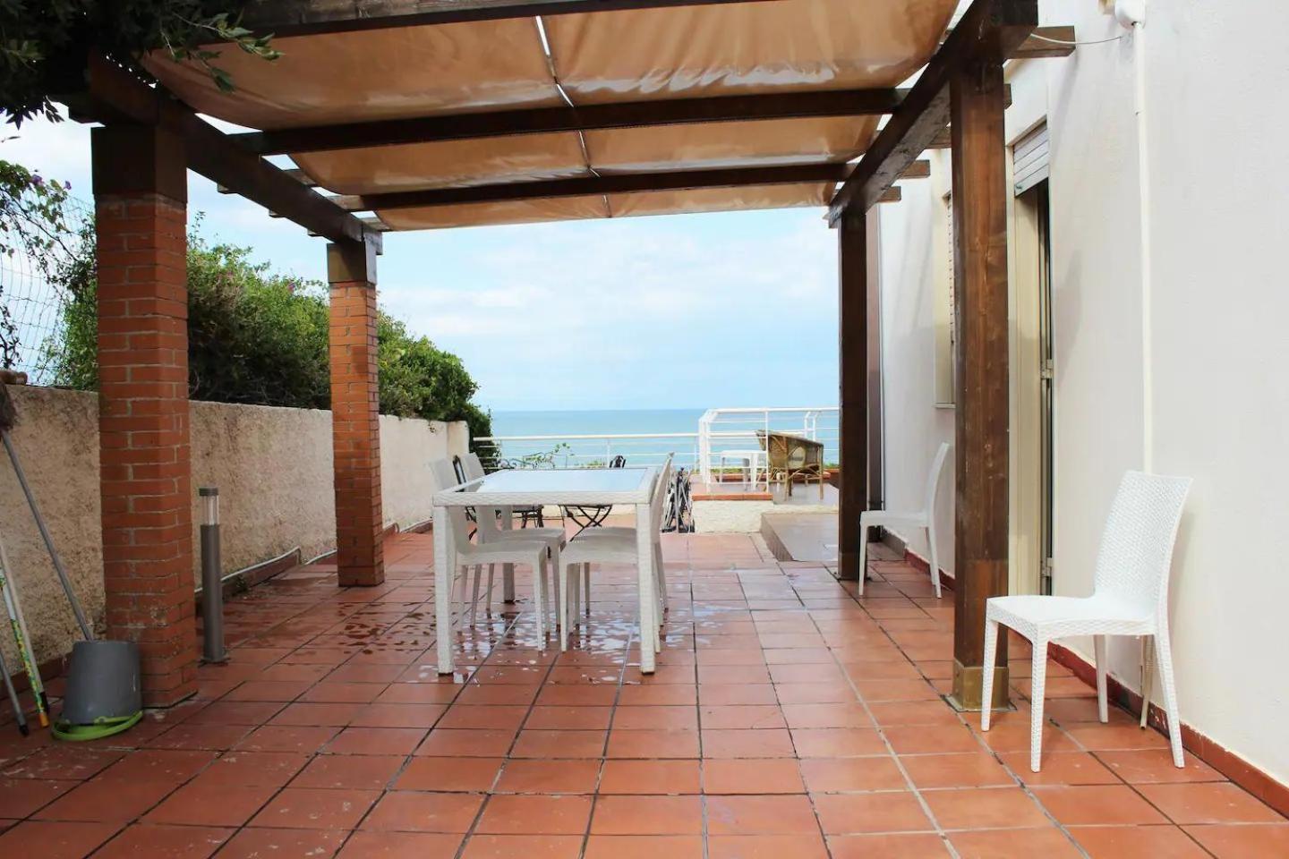 Terrazza Sul Mare Villa Agnone Bagni Eksteriør bilde